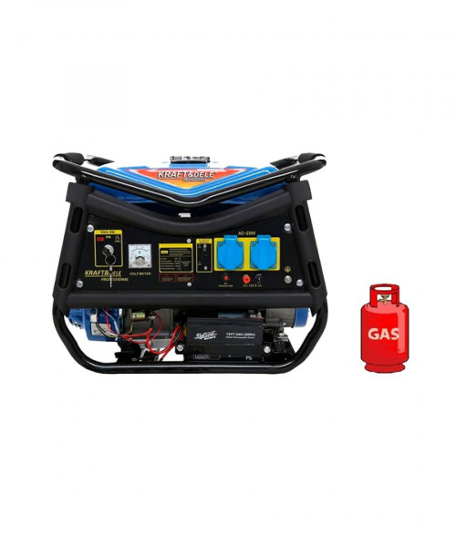 Генератор ГАЗ/бензиновий Kraft Dele KD143 Генератор ГАЗ/бензиновий Kraft Dele KD143