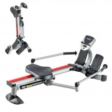 Веслувальний тренажер гідравлічний inSPORTline Power Master X сіро-чорний