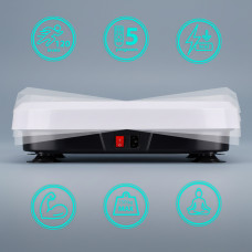 Вібраційна платформа One Fitness SVP08 чорно-біла