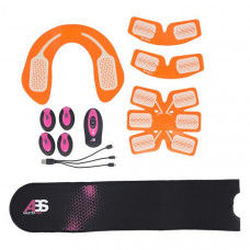 Електростимулятор м’язів ABS Master Pro Multi Set NN – чорно-фіолетовий