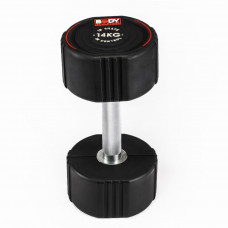 Гантель сталева Body Sculpture TPU BW 133, 14 кг