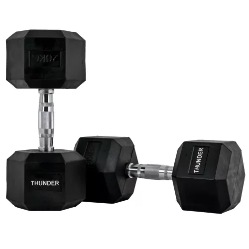 Гантель шестигранна THUNDER 20 кг Гантель шестигранна THUNDER 20 кг
