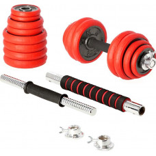 Гантелі розбірні HMS SGGX30 з перехідником для штанги, 2 x 15 кг Гантелі розбірні HMS SGGX30 з перехідником для штанги, 2 x 15 кг