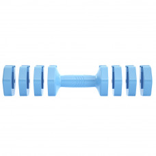 Регульований одноручний набір гантелей inSPORTline DuraBell® 2 x 1 – 2,5 кг