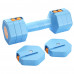 Регульований одноручний набір гантелей inSPORTline DuraBell® 2 x 1 – 2,5 кг
