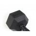 Гантель Zipro Hex прогумована 1 х 2,5 кг