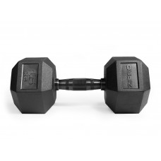 Гантель прогумована Zipro Hex 15 кг