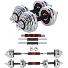 Гантелі HMS STC30 хром 2 x 15 кг