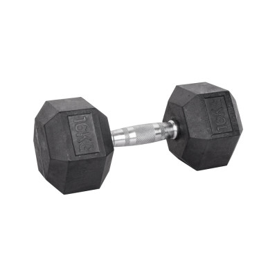 Шестикутна гантель inSPORTline Hexsteel 16 кг.