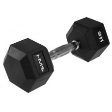 Гантель шестигранна HMS HEX PRO, 14 кг Гантель шестигранна HMS HEX PRO, 14 кг