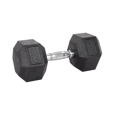 Гантель шестигранна inSPORTline Hexsteel 18 кг