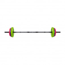 Навантажувальний набір штанг inSPORTline Pumpino 4-19 кг