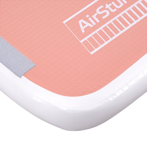 Килимок надувний Airtrack inSPORTline Airstunt 300x100x10 см, рожевий