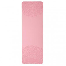 Килимок для йоги YM10 TPE LIGHT PINK HMS