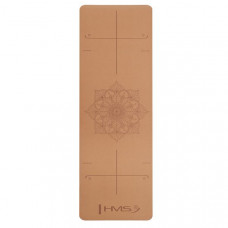 Килимок для йоги та фітнесу HMS YM11 корковий