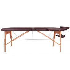 Масажний стіл inSPORTline Taisage 2-Piece Wooden - коричневий