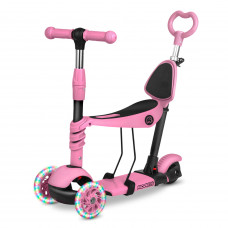 Самокат дитячий триколісний Ricokids Todi рожевий