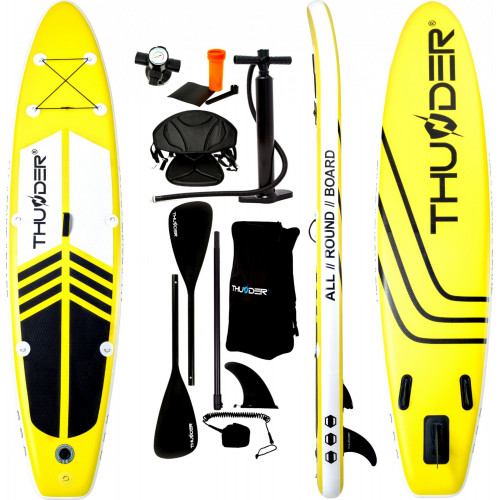 Надувна SUP дошка (Сапборд) THUNDER COAST YELLOW 320 Надувна SUP дошка (Сапборд) THUNDER COAST YELLOW 320