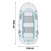 Надувний човен Hydro-Force Adventure Elite X5 Bestway 65159