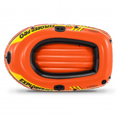 Човен надувний Intex Explorer Pro 100 160 x 94 x 29 см, помаранчевий