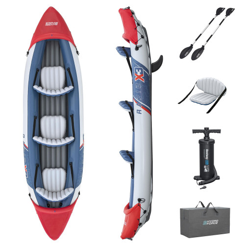 Каяк надувний Bestway 65132 Hydro-Force Rapid X3 381 х 100 см