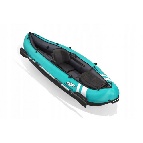Каяк надувний Bestway Hydro-Force Ventura Elite X1 280 х 86 см, блакитно-чорний