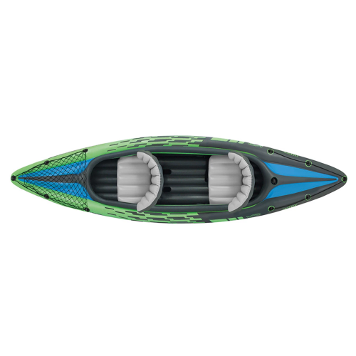 Каяк надувний Intex Challenger K2 351 x 76 x 38 см, зелений