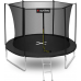 Батут OUTTEC Inside Net з внутрішньою сіткою 12 футів 374 см чорний