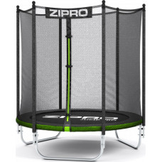 Батут Zipro Jump Pro OUT з зовнішньою сіткою 4 фути 127 см чорно-зелений