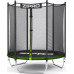 Батут Zipro Jump Pro OUT з зовнішньою сіткою 4 фути 127 см чорно-зелений