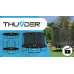 Батут THUNDER INSIDE ELITE з внутрішньою сіткою 16 футів 488 чорний