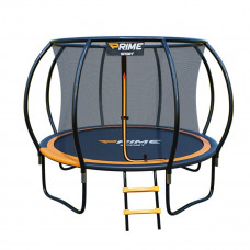 Батут PRIME SPORT INSIDE TITANPRO з внутрішньою сіткою 10 футів оранжевий