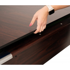 Більярдний стіл THUNDER 7FT BOLD-BROWN з покриттям для пінг-понгу/обіднього столу, 214 х 122 х 81 см