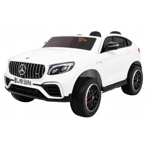 Дитяча акумуляторна машинка Mercedes GLC 63S Біла Дитяча акумуляторна машинка Mercedes GLC 63S Біла