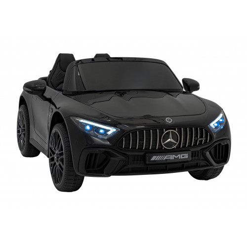 Дитяча акумуляторна машинка Mercedes Benz AMG SL63 Чорна