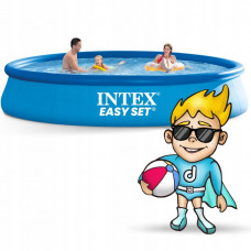 Басейн надувний 15в1 Intex 28158, 457 х 84 см