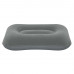 Велюрова надувна подушка 42 x 26 см Bestway 67121 сіра