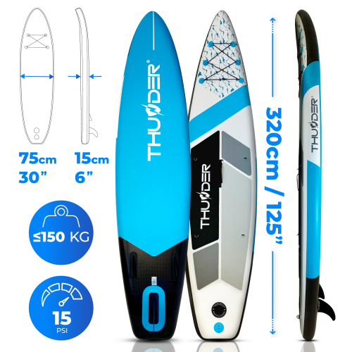 Надувна SUP дошка (Сапборд) THUNDER MARIS 320 Надувна SUP дошка (Сапборд) THUNDER MARIS 320