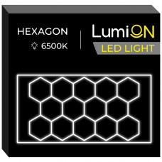 Світильник світлодіодний шестикутний LumiOn L0-1, 531 x 291 см