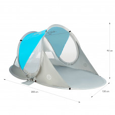 Пляжний намет NILS CAMP NC3143 блакитно-сірий