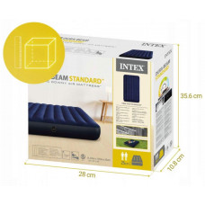 Матрац надувний Intex 64758 191x137x25 см, синій