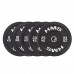 Диск олімпійський HMS BBR25 25 кг, чорний