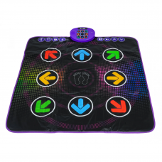 Музичний танцювальний килимок Ramiz SLW9817C, чорний