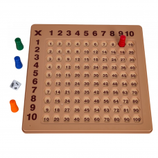 Дитяча навчальна таблиця Ramiz 595-42 Множення, 22,5 x 23,5 x 1 см