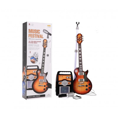 Музичний набір Ramiz 3в1 з гітарою та підсилювачем