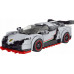 Дитячий конструктор Спортивне авто 398 ел. Білий ZKL.27007