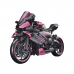 Дитячий конструктор Ramiz Мотоцикл-гонщик 2066 ел, чорно-рожевий