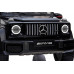 Дитяча акумуляторна машинка Mercedes AMG G63. Чорна