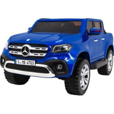 Дитяча акумуляторна машинка Mercedes Benz X-Class Синя