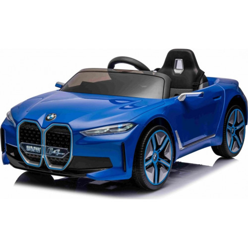 Дитяча акумуляторна машинка BMW i4 Синя Дитяча акумуляторна машинка BMW i4 Синя